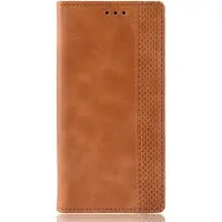 Mobigear Sensation Bookcase voor Samsung Galaxy A80 - Cognac