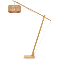 Good&Mojo Bamboe LED Staande Lamp Iguazu | 1X E27 Max 60W | Naturel