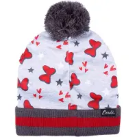 Cerda Group Disney 3-delig winterset - muts/handschoenen/nek warmer - rood/wit - voor kinderen