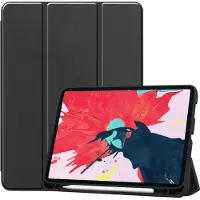 Mobigear Tri-Fold Pencilholder Bookcase voor Apple iPad Pro 11 (2022) - Zwart