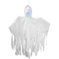 Playtime Spook hangdeco 120cm lightning (wit)
