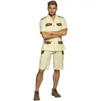 Boland Man Volwassenenkostuum Beige maat M/L