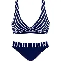 LASCANA Bikini navy / wit