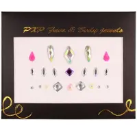 Pxp Gezichts steentjes multi shine luxe (multicolor (zachte kleuren))