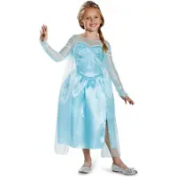 Disney Frozen DISNEY - FROZEN, Elsa Classic , Maat M (7-8 jaar), Meisjes