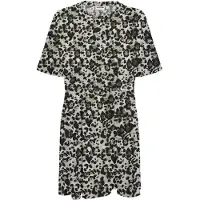 Noisy May Kerry Short Sleeve Short Dress Zwart M Vrouw