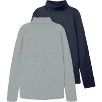 Name it Shirt 'Viggo' navy / grijs gemêleerd
