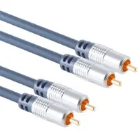 Home-Cinema 2x RCA St. auf 2x RCA St. 1,0 m