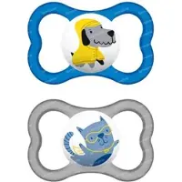 Mam Air Siliconen Fopspeen Hond/ Kat - 16+ maanden- 2 stuks