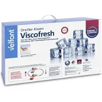 Velfont - Viscofresh - Verkoelend hoofdkussen - ergonomisch - traagschuim- 40x60cm