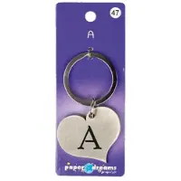 Paper Dreams Hart sleutelhanger - A