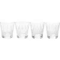 Lalique Lotus set van 4 glazen