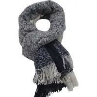 Sarlini Sjaal Dames Winter Sjaal Multy-Navy