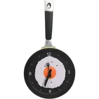 vidaXL - Wandklok - ei-in-pan - 18,8 - cm