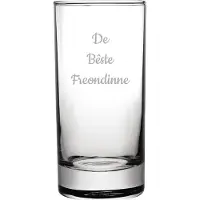 Fusion Gegraveerde longdrinkglas 28,5cl De Bêste Freondinne