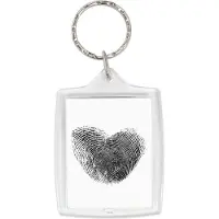 Deknudt Frames sleutelhanger S66GA1 - transparant - foto 4,5x7 cm