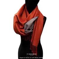 P-Modekontor Winter Sjaal Dames Sjaal Effen Terra-Cotta