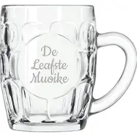 Libbey Gegraveerde Bierpul 55cl De Leafste Muoike