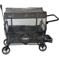 FUXTEC Regenschutz transparent für Bollerwagen CT800/CTB800/CT850