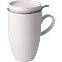 Goebel - Accessoires | Thee Mok met deksel en zeef | Beker - porselein - 450ml