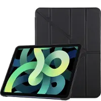 Mobigear Origami Bookcase voor Apple iPad Air 4 (2020) - Zwart