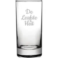 Fusion Gegraveerde longdrinkglas 28,5cl De Leafste Heit