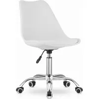 Viking Choice ALBA - Bureaustoel - draaistoel - met wieltjes - wit