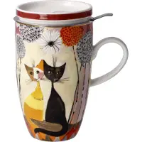 Goebel - Rosina Wachtmeister | Thee Mok Soffioni | Beker - porselein - 450ml