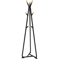 Viking Choice Kapstok staand - 49x49x172 cm - metaal - zwart