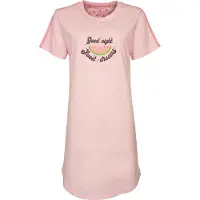 Irresistible Dames Nachthemd - Watermeloen - Licht Roze - Maat XL