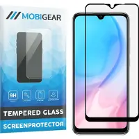 Mobigear Screenprotector geschikt voor Xiaomi Redmi 9C Glazen | Premium Screenprotector - Case Friendly - Zwart