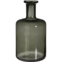 Mica Decorations Regal Vaas - 16x16x30 cm - Glas - Groen