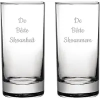 Fusion Gegraveerde longdrinkglas 28,5cl De Bêste Skoanheit- De Bêste Skoanmem