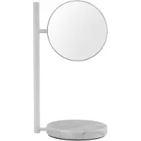Normann Copenhagen Pose dubbelzijdige tafelspiegel 21x39 cm Wit