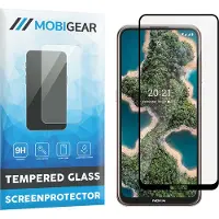 Mobigear Screenprotector geschikt voor Nokia X20 Glazen | Premium Screenprotector - Case Friendly - Zwart