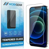 Mobigear Screenprotector geschikt voor Apple iPhone 13 Mini Glazen | Screenprotector - Case Friendly