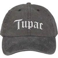 Ginza.se Tupac - Gothic Logo Baseball pet - Grijs