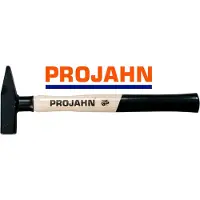 Projahn slotenmakershamer, 500 g, hickory steel, met steelbeschermhuls