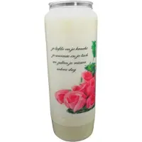 Spaas Noveenkaars Spreuk 012 - 9 dagen brander (5 stuks)