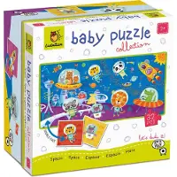 Ludattica Dudù Babycollectie Ruimtepuzzel Blauw