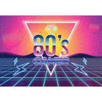 Consalnet Fotobehang 80's Gamer XXL – posterbehang – Behang Gamekamer Retro – 368 x 254 cm