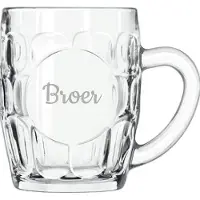 Libbey Gegraveerde Bierpul 55cl Broer