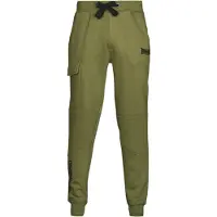 Lonsdale Broek 'Tweedmouth' olijfgroen / zwart