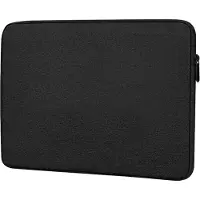 Mobigear Solid Katoen Sleeve Universeel - Laptop 13 inch - Zwart