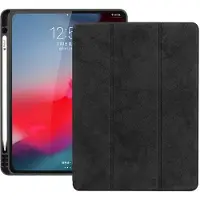 Mobigear Tri-Fold Bookcase voor Apple iPad Pro 12.9 (2018) - Zwart