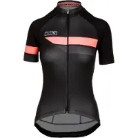 Bioracer Team Short Sleeve Women 2.0 Black/Fluo Pink Size XL