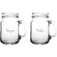 Fusion Gegraveerde Drinkglas 45cl Pake & Beppe