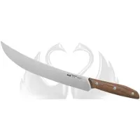 Due Cigni Cookout 1896, 2C1024NO slagersmes walnoothout 27 cm