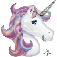 Unicorn Anagram folieballon XL - 83 x 73 cm (excl helium)