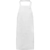 Benza Schort Keukenschort Neutraal, Blanco - Wit (70 x 85 cm) 10 stuks